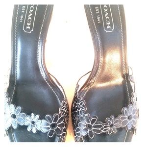 Coach kitten heels